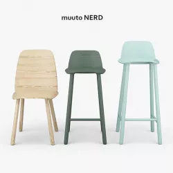 Muuto Nerd Chairs 3D model