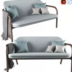 Neva Sofa By Artisan 3D model