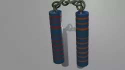 Nunjacko Low-poly 3D model