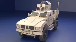 Oshkosh M-Atv Military Vehicle 3D model Low-poly 3D model