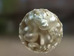 PBR Material Texture set 013 Pearl Pearls Deep Sea Texture