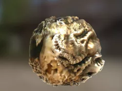 PBR Material Texture set 048 Alien Organic Tentacles Texture