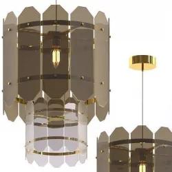 Pendant Lamp by BRUNO ZAMPA Low-poly 3D model
