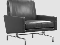 PK31 lounge chair Poul Kjaerholm max fbx obj 3D model
