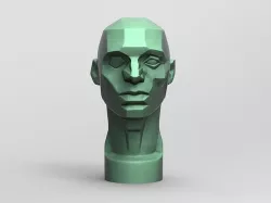 Planes of the Head - John Asaro 3D model