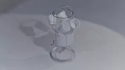 Plate Pack Low-poly 3D model