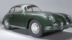 Porsche 356 A Low-poly 3D model