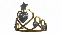 Princess crown 3D model