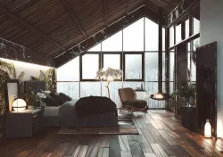 Raining day 3D model