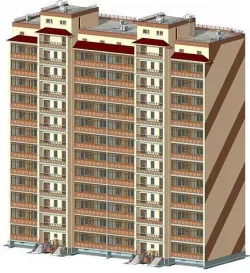  Residential Building 3D model