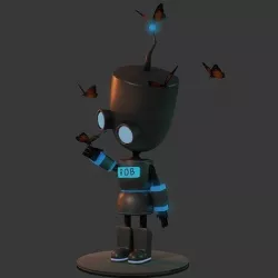 Robot Rob 3D model