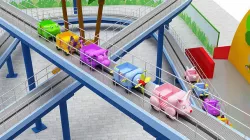 Roller Coaster mini 3D model