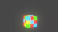 Rubiks cube 3D model
