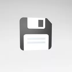 Save Icon v1 002 Low-poly 3D model