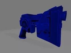 scifi-blaster-gun 3D model