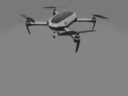 scifi-rigged-drone2 3D model