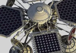 scifi satelite 3D model