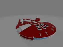 scifi-spaceship 3D model
