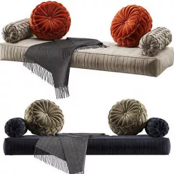 Seat pillow set 9 3D model