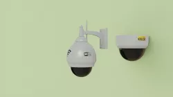 Security Camera 3D models Low-poly 3D model