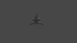 Shark  Low-poly 3D model