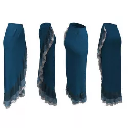 Skirts Fancy Wrap 3D model
