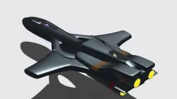 spaceship killer 3D model