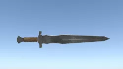 Sword from The elder scrolls v skyrim  3D model