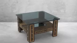 Table Furniture Design CAD Model Low-poly 3D model