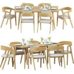 TABLE SET 3D model