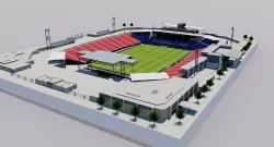 Toyota Stadium - FC Dallas Texas USA 3D model