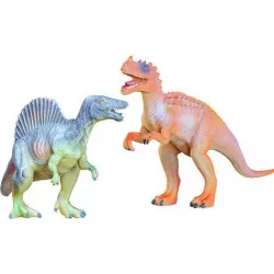 Two Toys Dinosaurs Spinosaurus and Ceratosaurus 3D model