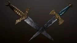 Vampyr daggers 3D model