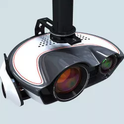 Video Camera System Steadicam 3D model 3D model