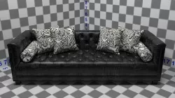 Vimle Sofa  3D model in Maxon 4d Cinema r 20 Low-poly 3D model