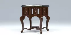 VINTAGE SIDE TABLE 3D model
