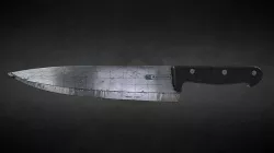 Vintage Tramontina Knife Old Rusty PBR Low-Poly VR AR Low-poly 3D model
