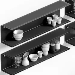 Vipp Shelves and original accessories 3D model