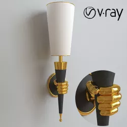 Wall Light 3D model