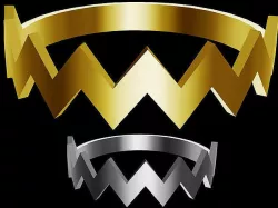 Wave Band Ring Low-poly 3D model