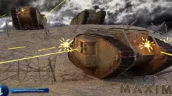 WW1 British Mark4 Tank 3D model