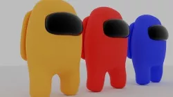Among Us Low-poly 3D model