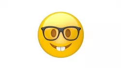 Apple Nerd Face 3D model