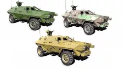 Armored Personnel Carrier Low-poly 3D model