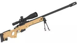 AWP AWM Sniper rifle 3D model LOW POLY Low-poly 3D model
