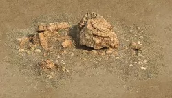 Barracks - Desert Stones - Crushed Stone 03 3D model