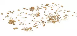 Barracks - Desert Stones - Crushed Stone 04 3D model