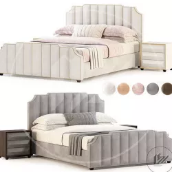 Bayonne Bed  3D model