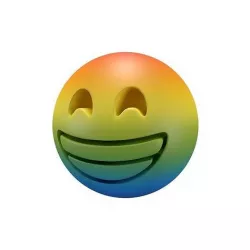 Beaming Face 06 Low-poly 3D model