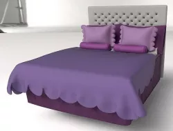 Bed Molly 3D highpoly Model 3D model